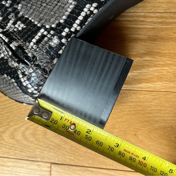 Snake Print Booties - Picture 8 of 8